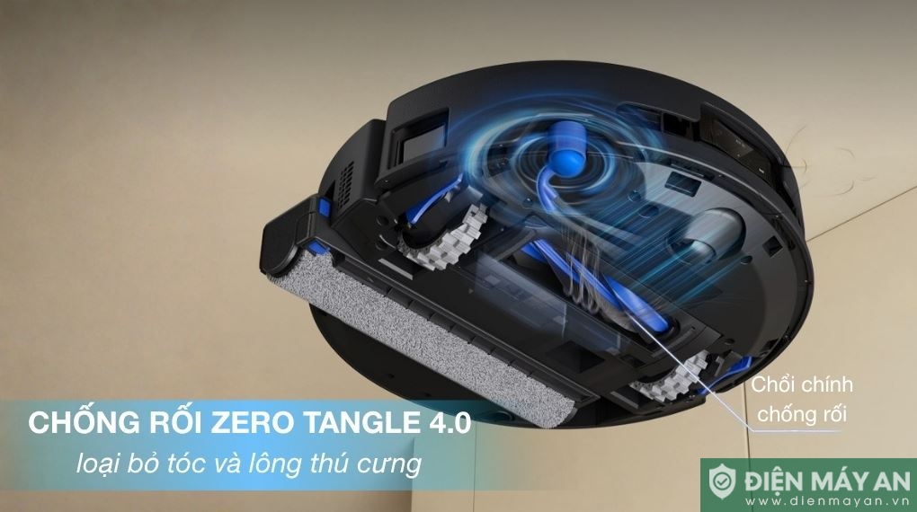Robot hút bụi lau nhà Ecovacs Deebot T90 PRO OMNI - Đen/Trắng